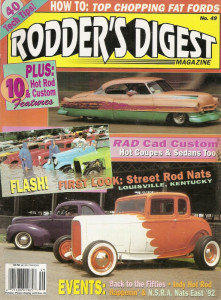RODDER'S DIGEST 1992 OCT - FAT FORD CHOPPED, ALTERNATIVE STEERING BOXES